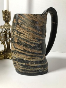 Premium Quality Traditional Eco-Friendly <b>Large</b> Capacity Horn <b>Mug</b> for Beer Serving Classic Design Restaurant Use - Product Image 2