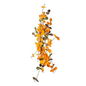 Juego de 12 Coronas Decorativas de Hojas Otoñales de 8 Pulgadas, Coronas y Guirnaldas Botánicas para Decoración de Mesa de Acción de Gracias y Festivales de Otoño - Product Image 4