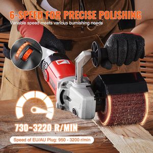 เครื่องขัดโลหะ6สปีด1200วัตต์เครื่องขัดเงามี4ล้อ - Product Image 3