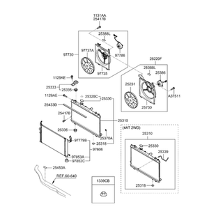 สเปคตร้า อะไหล่รถยนต์และรถบรรทุกอื่นๆ รุ่นใหม่ 252312F000 - Product Image 2