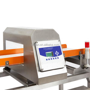 Otomatik konveyör bant gıda ambalajı yüksek doğruluk gıda sınıfı IP65 çanta kutuları şişeleri için 304 paslanmaz çelik <span class=keywords><strong>Metal</strong></span> dedektörü - Product Image 3