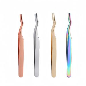 ที่คีบขนตาสแตนเลส พร้อมลายเพ้นท์และตกแต่ง คีบขนตาคุณภาพสูง - Product Image 3