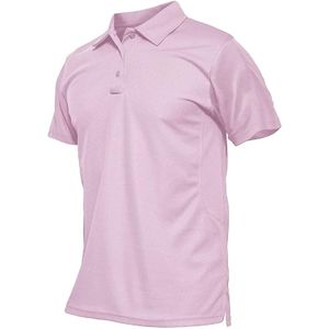 Chemises décontractées pour hommes de haute qualité avec logo personnalisé, élégantes, respirantes, à séchage rapide, motif uni, tricotées 100 % coton, manches courtes, collection 2026 - Product Image 6