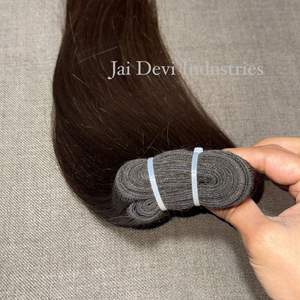 Prix d'usine en gros, sans taxes, mèches vietnamiennes brutes non-Remy, lisses comme des baguettes, tissage à double trame, toutes couleurs - Product Image 6