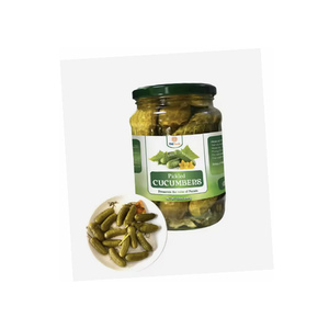 Fabricant vietnamien le plus vendu, fournissant des cornichons entiers de la meilleure qualité, emballés dans un bocal Mason de 720 ml - Product Image 1