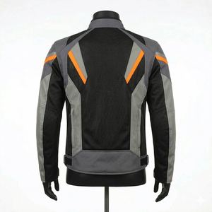 Hot Selling OEM Men's <b>Motorcycle</b> Leather <b>Jacket</b> Sportswear New Design Waterproof Windproof Motorbike <b>Jackets</b> Causal Outdoor Use - Product Image 3
