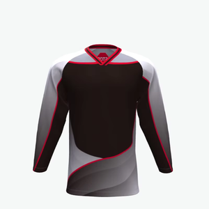 Maillot de hockey personnalisé sublimé OEM, drôle et tendance, en vente - Product Image 4
