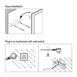 กระจกห้องน้ำ LED ขนาด 24x36 นิ้ว ไฟส่องด้านหน้าและด้านหลัง 3 สี กระจกนิรภัย ปรับความสว่างได้ พร้อมระบบป้องกันฝ้า ไม่สามารถหมุนได้ - Product Image 3