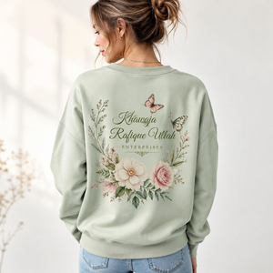 Chemise décontractée pour femme Khawaja Rafique Ullah à col montant et manches courtes, imprimé design minimaliste, en polaire respirante, coupe classique - Product Image 3