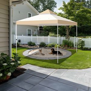 Tenda 2T 8x8ft con Tetto Rosso, Pergola e Gazebo - Categoria Prodotti - Product Image 2