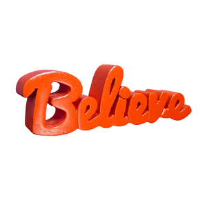 Adorno Motivacional de Madera Pintado de Naranja para Sala de Estar, Decoración Estética para Mesa, Artículo Decorativo Original para Habitación - Product Image 5