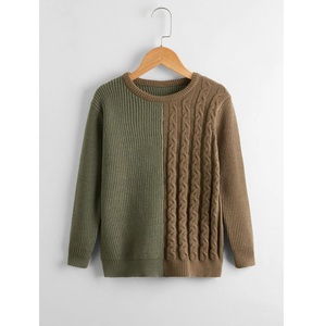 OEM Service Wholesale Price Hot Selling 100% Cotton Knitted Multi-color Children <b>Sweaters</b> Long Sleeves <b>Pullover</b> <b>Sweaters</b> From BD - Product Image 1