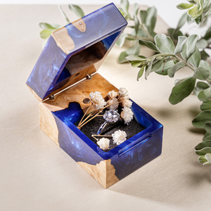 Caja para Anillo de Compromiso, Caja para Anillo de Boda, Caja para Propuesta de Matrimonio, Caja de Madera para Anillo, Caja para Anillo de Aniversario - Product Image 4