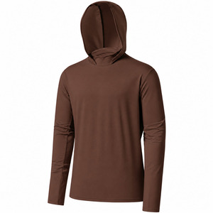 Camisas de Pesca para Hombre con Protección Solar UPF50, Impresas con Diseño OEM ODM, Impermeables, Transpirables, de Secado Rápido, con Capucha, Anti-Sudor, Manga Larga - Product Image 6