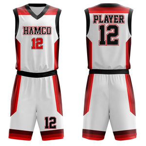 Durable Polyester Basketball Uniform Custom Team Logo Jersey And Shorts Quick Dry Athletic Wear For Practice Sessions - Product Image 3