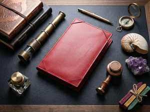 <b>Top</b> Grain Leather Luxury Waterproof Heavy Duty Menu Holder Restaurant Bill Folder Custom Logo Menu <b>Covers</b> Guest Directory - Product Image 5