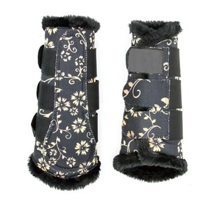 Ensemble de tapis de selle respirant et personnalisé pour cheval, couverture d'équitation en coton absorbant les chocs, voile anti-mouches, bandages, fournitures équestres d'extérieur - Product Image 5