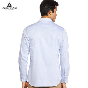 เสื้อเชิ้ตผู้ชายลำลองขายส่ง ผ้าฝ้าย 100% ยอดขายดี บริการ OEM รับออกแบบสีตามสั่ง เสื้อเชิ้ตผู้ชายลำลอง - Product Image 5