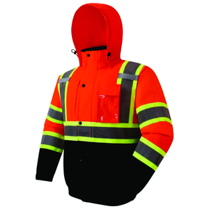 Veste de sécurité réfléchissante, gilet de travail haute visibilité pour les travaux industriels, la construction, la circulation routière et les travaux en extérieur - Product Image 4