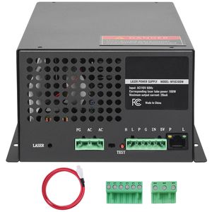 Alimentatore laser CO2 da 100W con protezione da corrente costante e protezione da circuito aperto, taglio ad alta velocità, riscaldamento rapido - Product Image 1