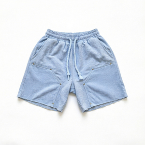 <b>Men</b> Casual Cotton <b>Shorts</b> Custom Design Drawstring Summer <b>Shorts</b> Wholesale Manufacturer <b>Lightweight</b> Comfortable Streetwear <b>Shorts</b> - Product Image 4