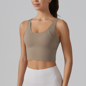 Sujetador deportivo en oferta, de alta calidad, con soporte incorporado, elástico en 4 direcciones, para mujer. - Product Image 1