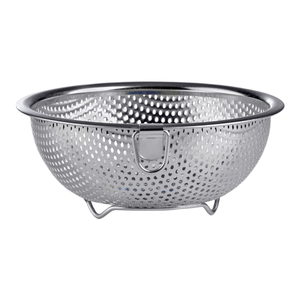 Colador de acero de silicona de grado alimenticio, colador de cocina, Ahorrador de espacio, colador plegable, bolsa de plástico con logotipo - Product Image 3