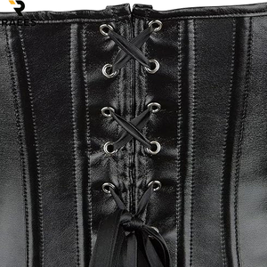 Wholesale <b>Top</b> Quality Club Wearing Sexy <b>Leather</b> <b>Black</b> <b>Corset</b> <b>Tops</b> Women <b>Corset</b> <b>Top</b> Women Sexy Custom Logo Oem Service - Product Image 6