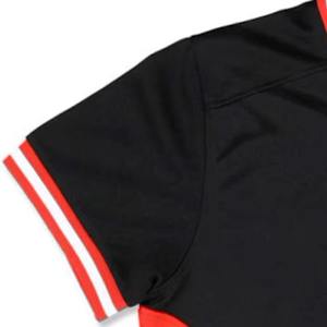 T-shirt personnalisé en gros pour sororité, lettres grecques, unisexe, style hip-hop, 100 % coton jersey, décontracté, noir, col rond, broderie imprimée - Product Image 3