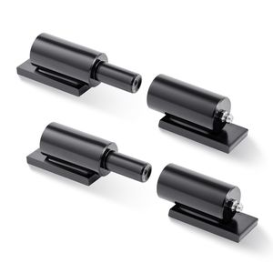 Cerniere per cancelli a barilotto da 7 pollici, resistenti, con capacità di carico di 900 libbre, saldate con ingrassatore Z, per cancelli a battente di rimorchi (confezione da 2) - Product Image 1