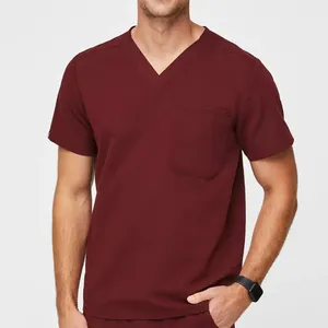 Large Size Unisex Medical <b>Scrubs</b> <b>Set</b> with Fleece Fabric Needle Detection & Seamless Fusing for Hospital Use - Product Image 5