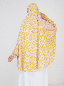 Women's Long Cotton <b>Prayer</b> Shawl With Geometric Print Lightweight For Daily Use Traditional <b>Scarves</b> & Shawls & Hijabs For Women - Product Image 3