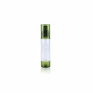 Nouvelles Bouteilles en Plastique Vert Unalilia avec Bouchon Bec de Canard pour Cosmétiques et Crème Solaire, Moulées par Injection, Estampage à Chaud, GP24, 15ml, 30ml - Product Image 4