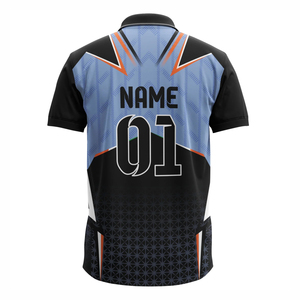 Camiseta de Cricket Personalizada, Duradera, Ligera, Ecológica, con Impresión por Transferencia de Calor, Transpirable, 100% Poliéster, Pakistán 2025, Corta - Product Image 3