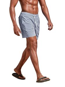 Pantalones Cortos de Playa para Hombre, Estilo Urbano, Color Bronceado, Secado Rápido, Transpirables, Cintura Media, Ecológicos, Diseño Liso, en Venta - Product Image 5