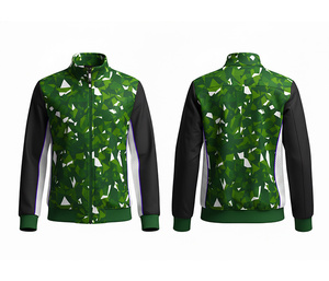 Chaqueta de Entrenamiento y Fitness con Sublimación Completa, Ropa Deportiva para Correr, Cálida, Transpirable y de Secado Rápido |   Tallas Hombre Mujer Juvenil - Product Image 2