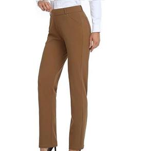 Nouveau pantalon large tendance pour femme, taille haute, respirant, pour le travail, OEM ODM - Product Image 2