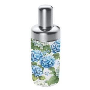 Shaker à cocktail en acier inoxydable imprimé fleurs 750 ml - Product Image 1