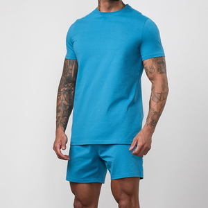 Camiseta Deportiva Personalizada con Logotipo de Fábrica para Hombre, 100% Algodón Elástico, Tejido de Punto de 180 GSM, Camiseta Lisa - Product Image 1