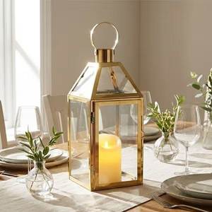 Farol de Metal Auténtico, Decorativo, Colgante, de Hierro, Elegante, para Decoración de Jardín, Patio o Casa de Campo - Product Image 6