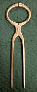 <b>Gold</b> Plated Ergonomic Design Round Shape Jaw Easy & Comfortable To Use Veterinary Instruments Hoof Care <b>Testers</b> - Product Image 6