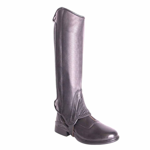 Chaussures de cheval en cuir véritable de haute qualité, mini-chaussures d'équitation, avec sangle et étriers personnalisables - Product Image 4