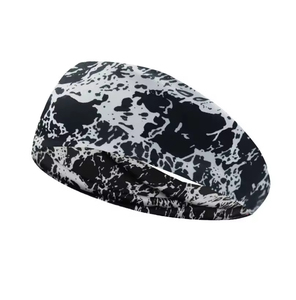 Bandeau de sport anti-transpiration antidérapant pour la course et le yoga, avec logo personnalisé pour hommes et femmes - Product Image 4