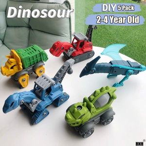 5 Pack Electric Drill-Activated Take-Apart Dinosaur Set Construction Building Science Engineering Toy for Boys Xmas Birthday - Product Image 4