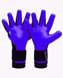 Gants de gardien de but de football personnalisés à haute adhérence, paume en latex allemand professionnel, protection des doigts pour entraînement et matchs, OEM - Product Image 2
