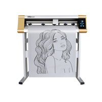 Cortadora de Vinilo Automática MYCUT MC630 con USB, Corte de Contorno, Plotter de Corte USB con Cámara de Escaneo y Motor Paso a Paso