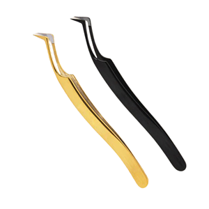 Pinzas Profesionales de Acero Inoxidable de Alta Calidad para Pestañas, los Mejores Instrumentos de Belleza, Herramientas de Belleza para Pestañas con Color Personalizado - Product Image 1