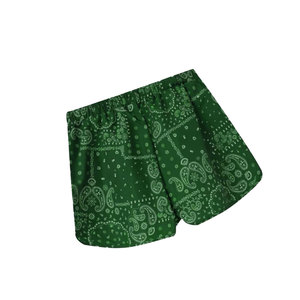Short de bain femme Solid Trader Advanced, tissé respirant, taille haute, avec bande élastique et fente latérale, idéal pour l'été chaud - Product Image 5