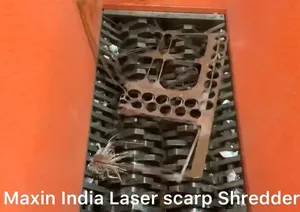 Hot Selling Durable Metal Shredder Double Shaft <b>Laser</b> Scrap Heavy Duty Industrial 415 Volts Semi Automatic Equipment - Product Image 4