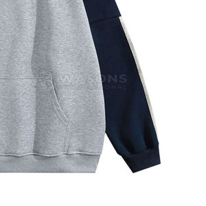 Hoodie oversize premium pour femme, coupe longue, en tissu chaud, pour la collection hiver. - Product Image 4